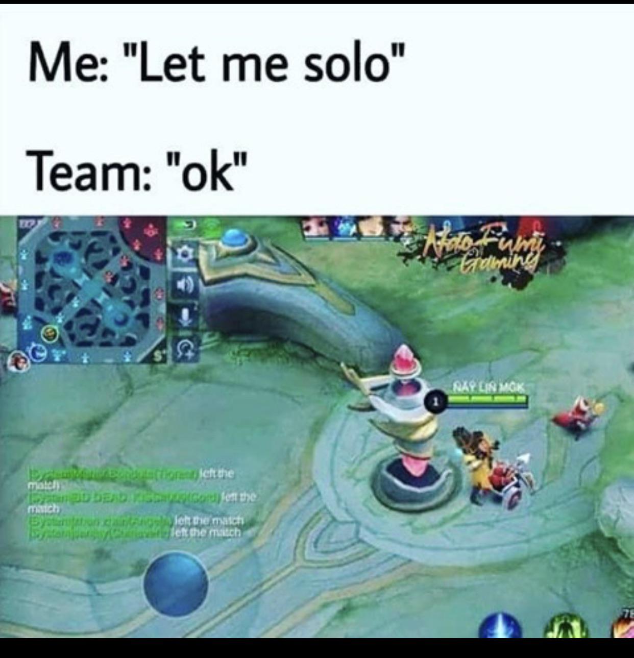 When MM asks to go solo - Land of Dawn